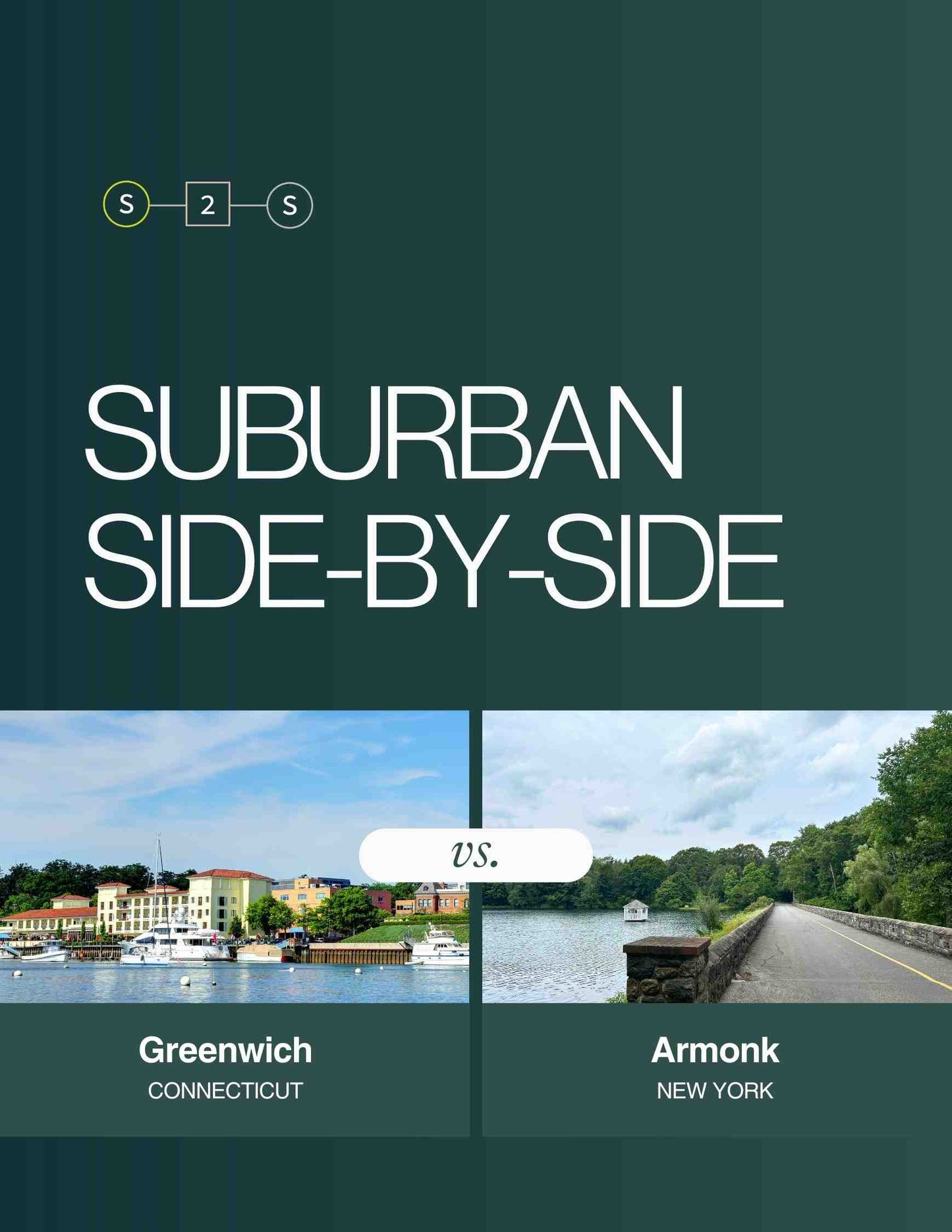 Suburban Side-by-Side: Greenwich vs Armonk